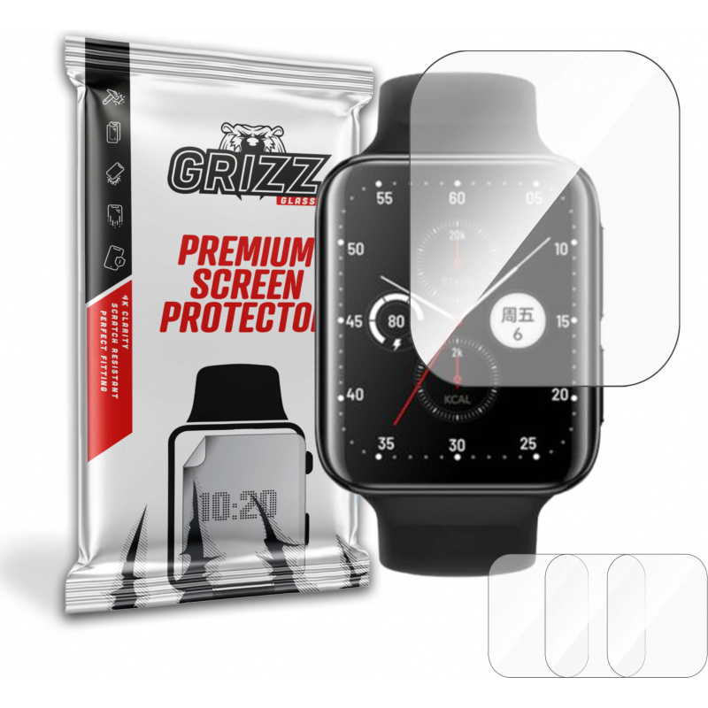 GrizzGlass Distributor - 5904063508594 - GRZ1127 - Grizz hydrogel screen protector Oppo Watch 2 46 mm - B2B homescreen