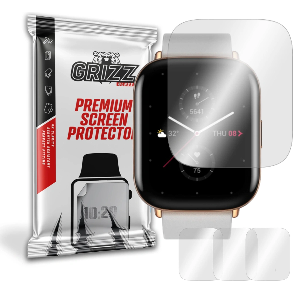 Hurtownia GSM - Folia hydrożelowa GrizzGlass Hydrofilm do Amazfit ZEPP E Square - GRZ1133 - {ean13} - Hurt