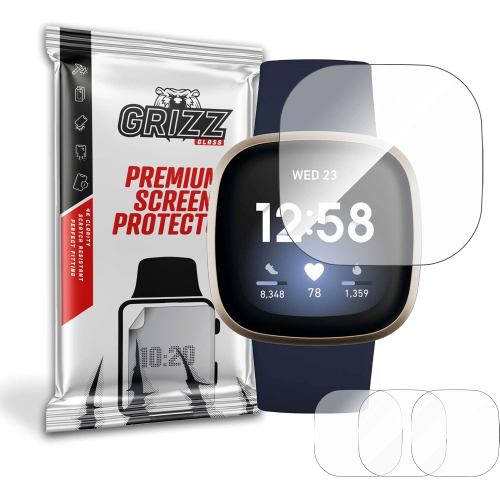 Hurtownia GSM - Folia hydrożelowa GrizzGlass Hydrofilm do FITBIT Versa 3 - GRZ1138 - {ean13} - Hurt