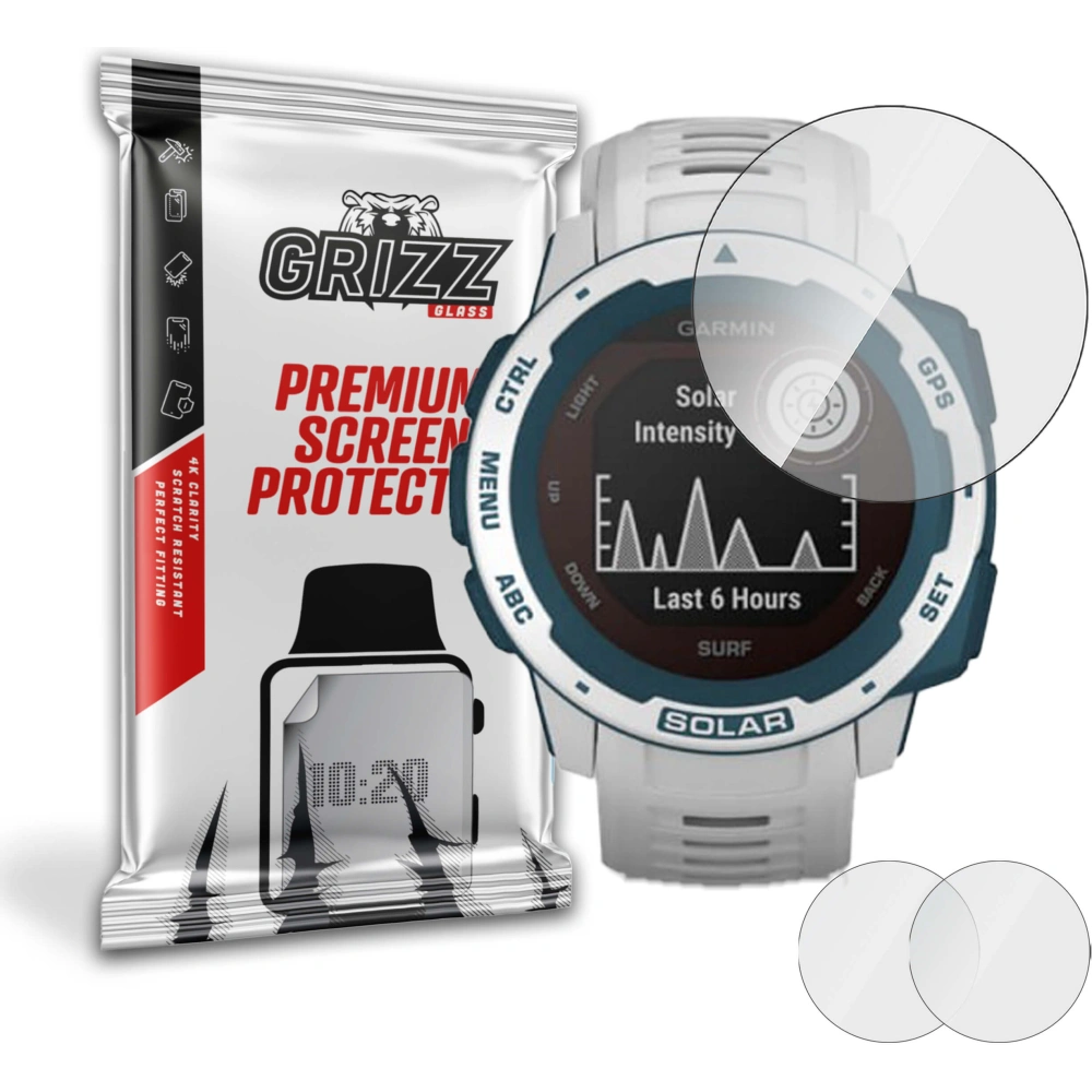 Wholesale GrizzGlass HybridGlass Garmin Instinct Solar Surf Edition - GRZ1149 - {ean13} - Hurt