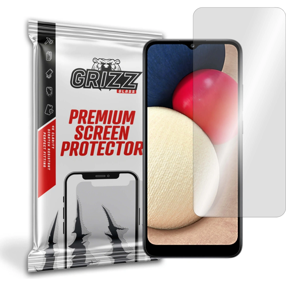 Hurtownia GSM - Hybriční sklo GrizzGlass HybridGlass pro Samsung Galaxy A02s - GRZ1159 - {ean13} - Hurt