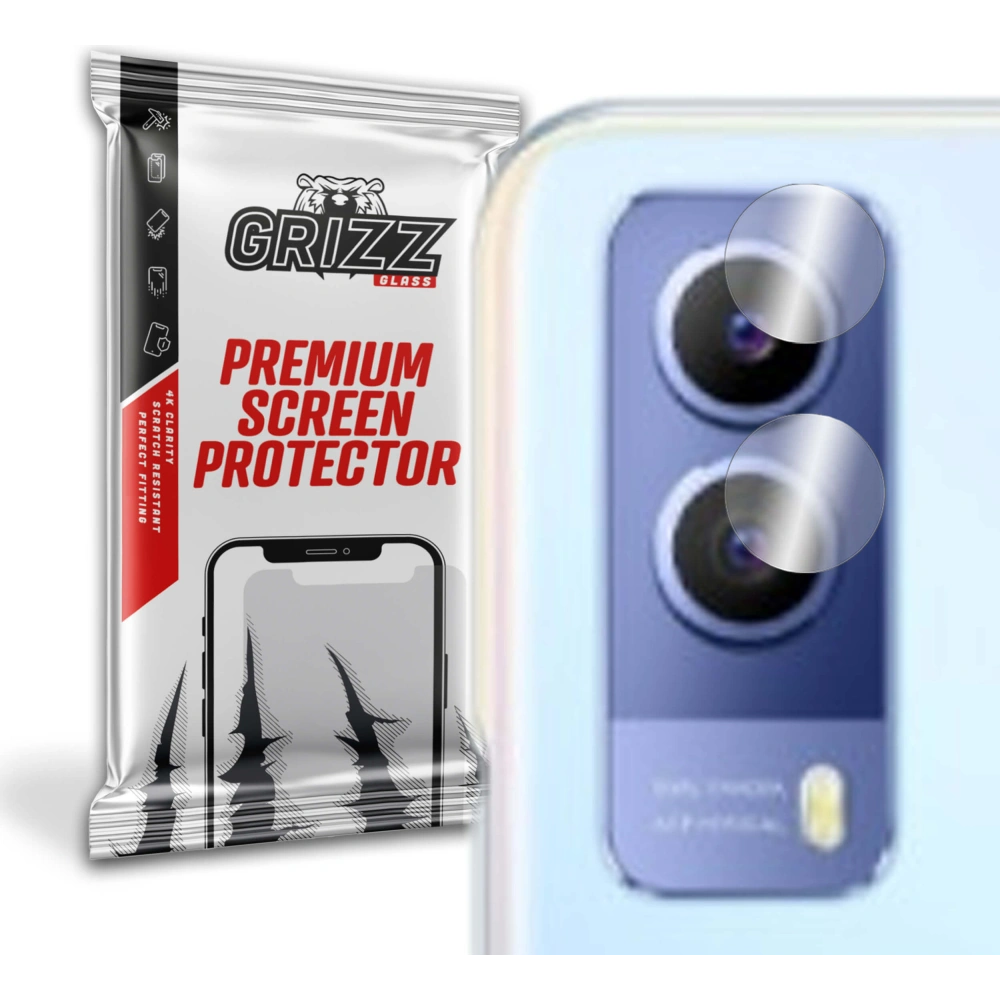 Wholesale GrizzGlass HybridGlass Camera Vivo T1x 5G - GRZ1224 - {ean13} - Hurt