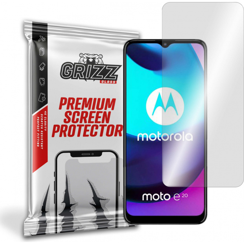 GrizzGlass Distributor - 5904063510276 - GRZ1297 - Grizz hydrogel screen protector Motorola Moto E20 - B2B homescreen