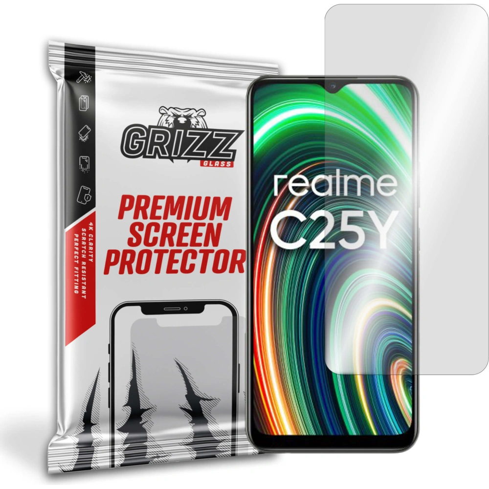 Wholesale GrizzGlass HybridGlass Realme C25Y - GRZ1335 - {ean13} - Hurt