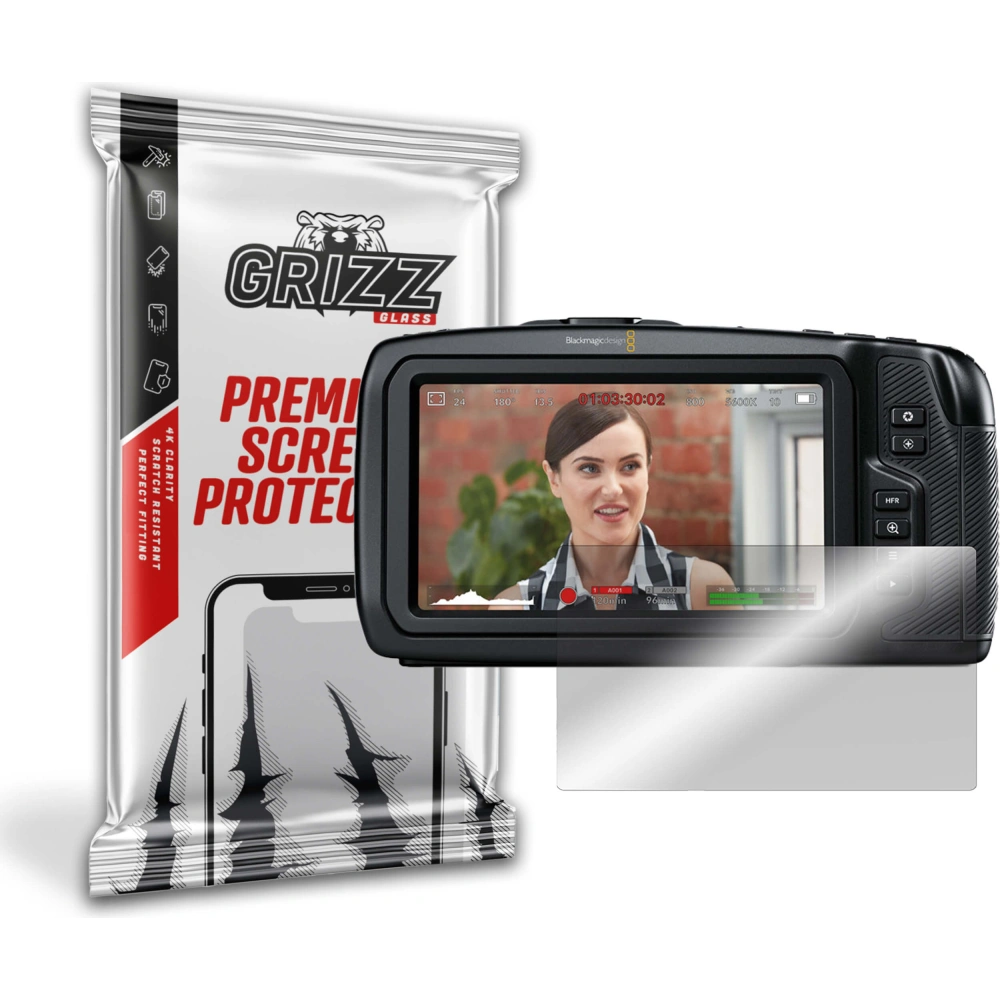 Hurtownia GSM - Szkło hybrydowe GrizzGlass HybridGlass do BlackMagic Pocket 4K - GRZ1343 - {ean13} - Hurt