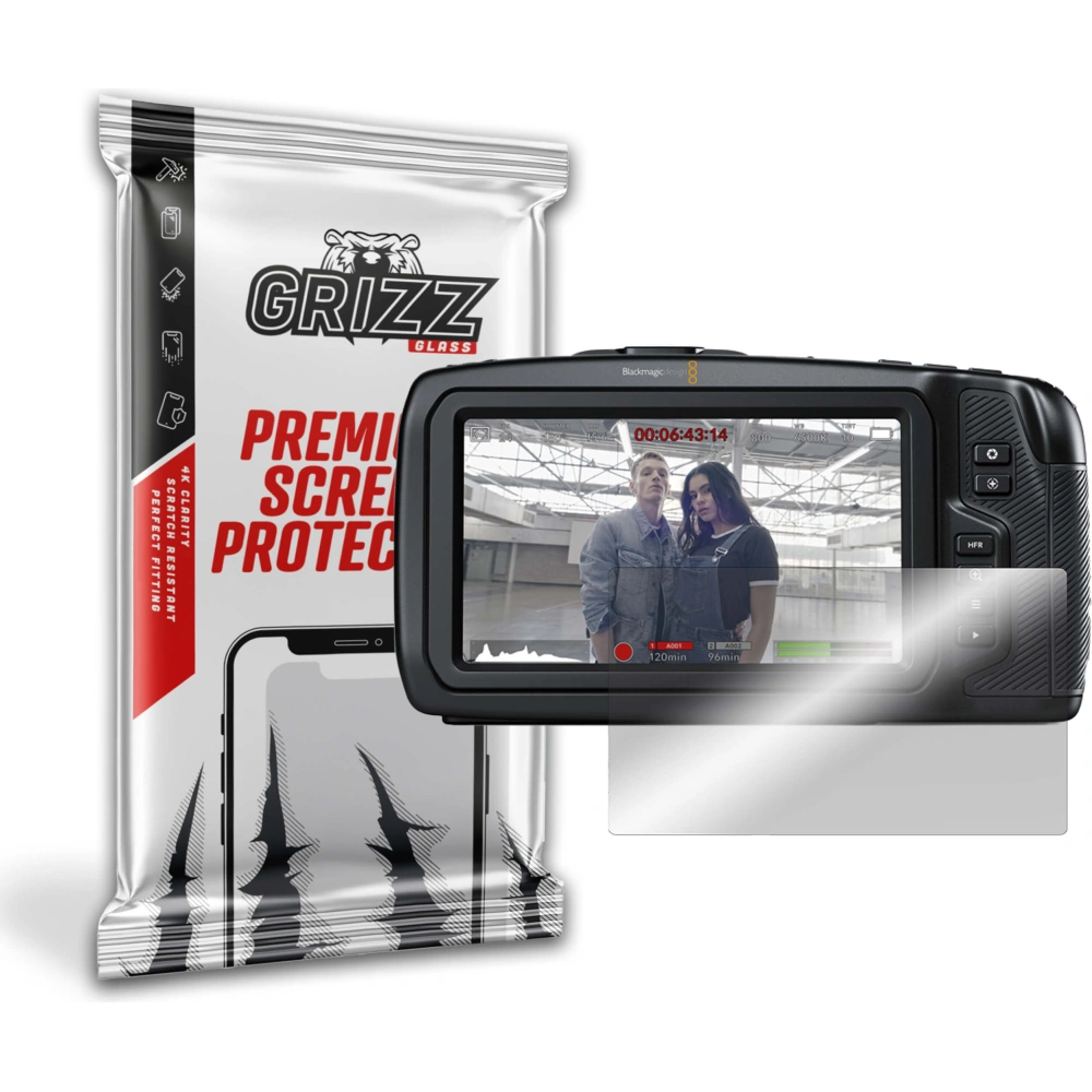 Sticlă hibridă GrizzGlass HybridGlass pentru BlackMagic Pocket 6K