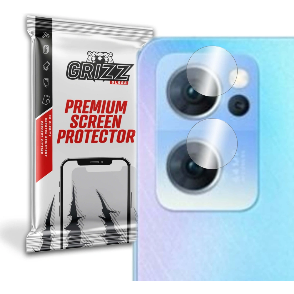 Hurtownia GSM - Sklo na aparát GrizzGlass HybridGlass Camera pro Oppo Reno 7 5G - GRZ1356 - {ean13} - Hurt