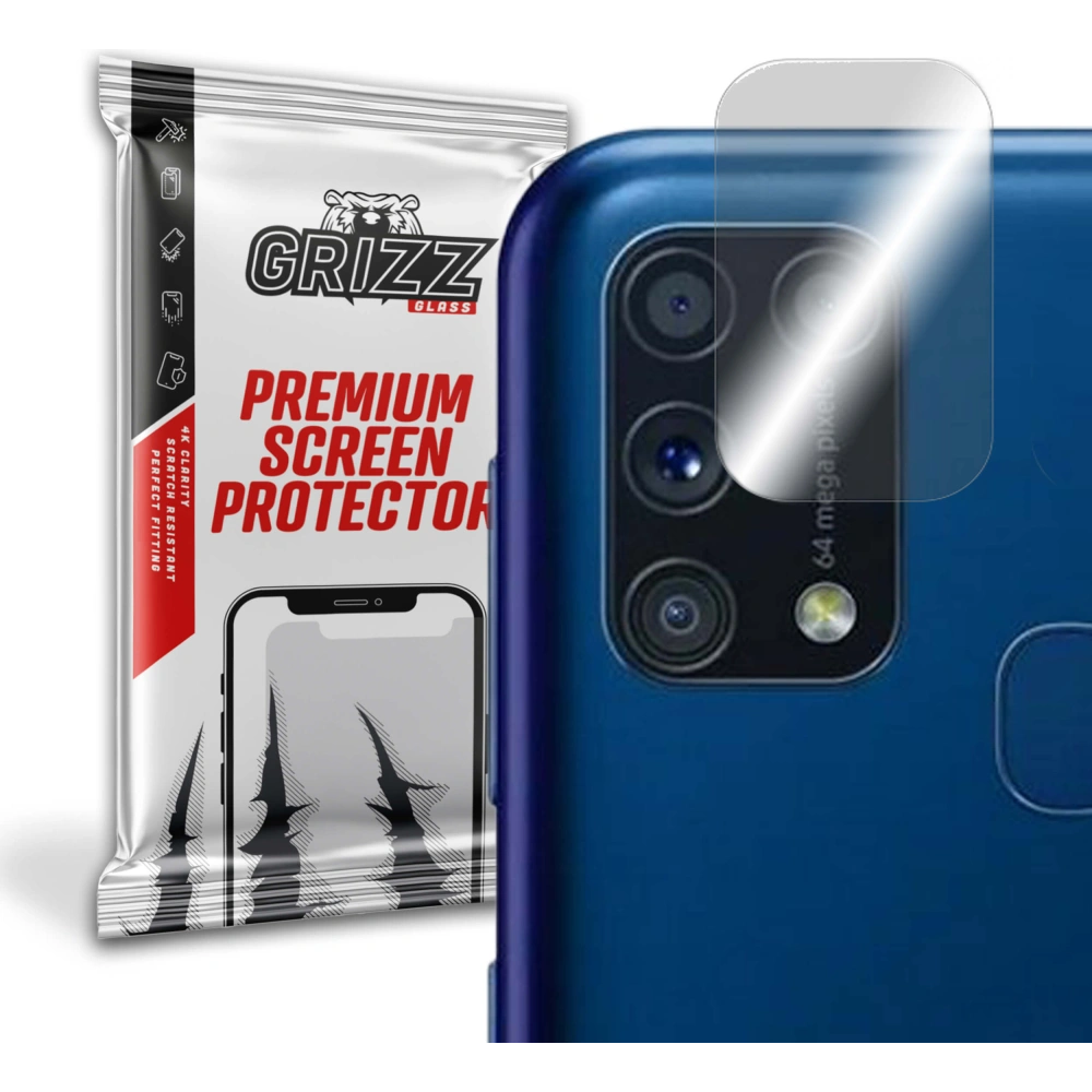 Hurtownia GSM - Sklo na fotoaparát GrizzGlass HybridGlass Camera pro Samsung Galaxy M31 Prime - GRZ1386 - {ean13} - Hurt