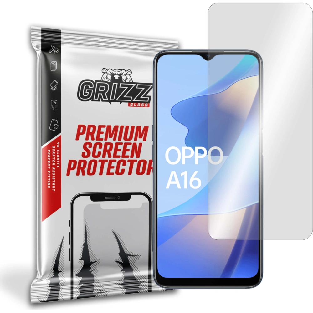 Hurtownia GSM - Sticlă hibridă GrizzGlass HybridGlass pentru Oppo A16 - GRZ1441 - {ean13} - Hurt