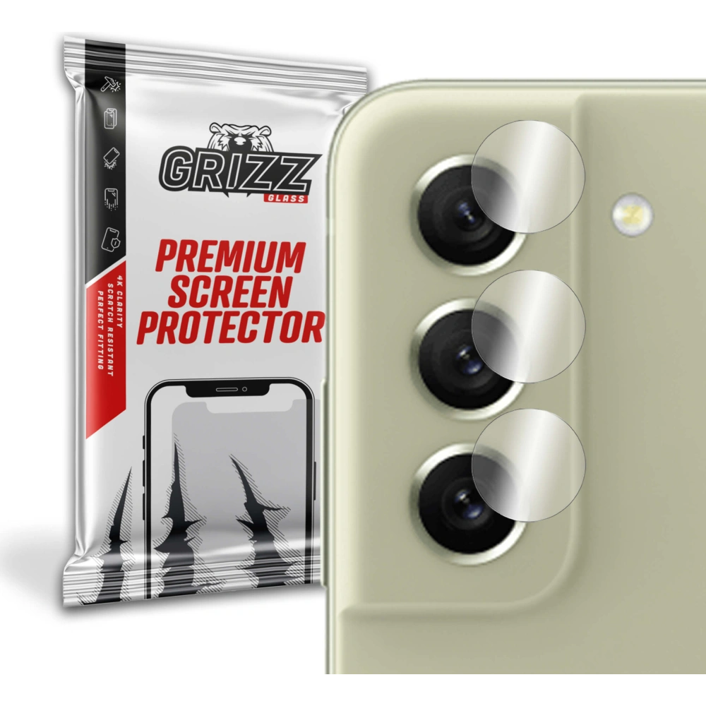 Hurtownia GSM - Sklo na aparát GrizzGlass HybridGlass Camera pro Samsung Galaxy S21 FE 5G - GRZ1463 - {ean13} - Hurt