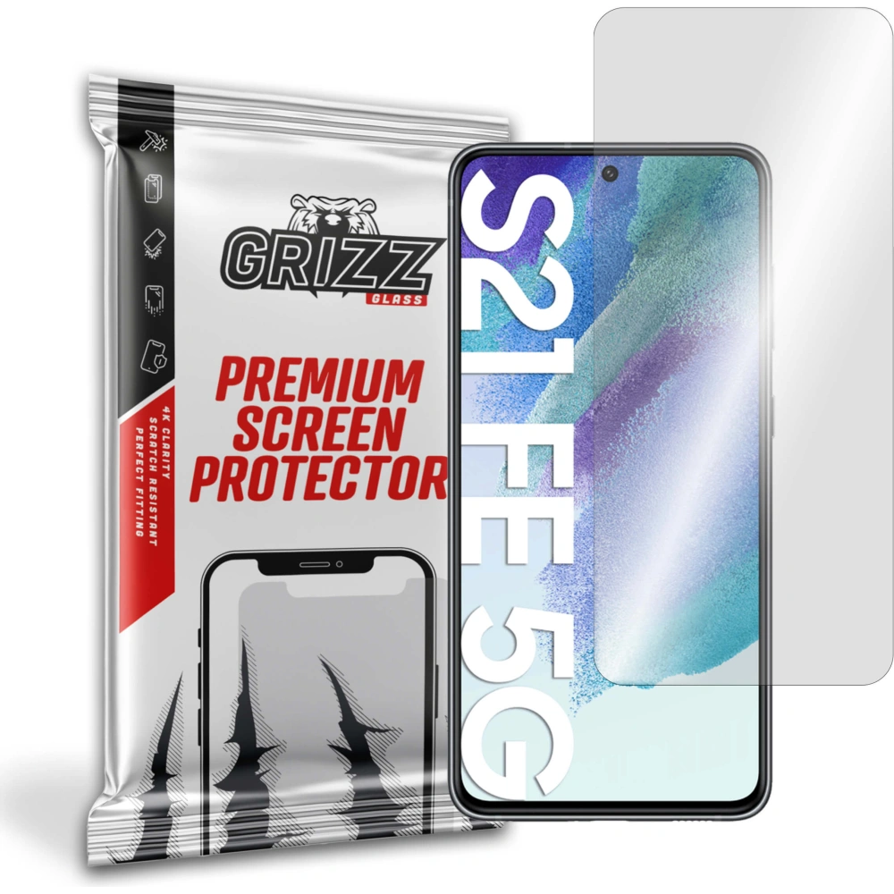 Hurtownia GSM - Sticlă hibridă GrizzGlass HybridGlass pentru Samsung Galaxy S21 FE 5G - GRZ1465 - {ean13} - Hurt
