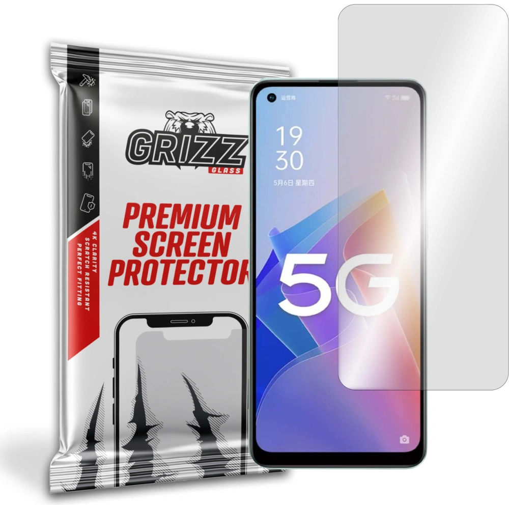Hurtownia GSM - Sticlă hibridă GrizzGlass HybridGlass pentru Oppo A96 5G - GRZ1472 - {ean13} - Hurt