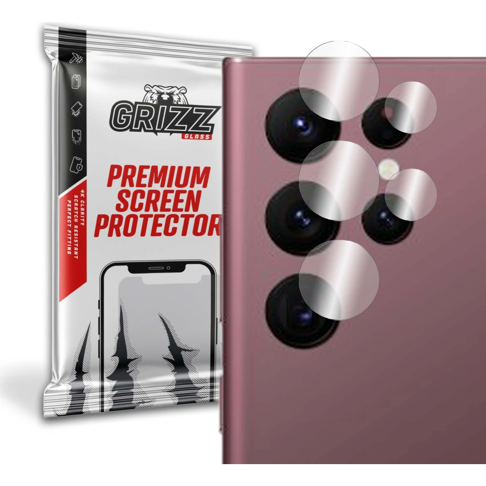 Hurtownia GSM - GrizzGlass HybridGlass Geam de cameră pentru Samsung Galaxy S22 Ultra - GRZ1480 - {ean13} - Hurt