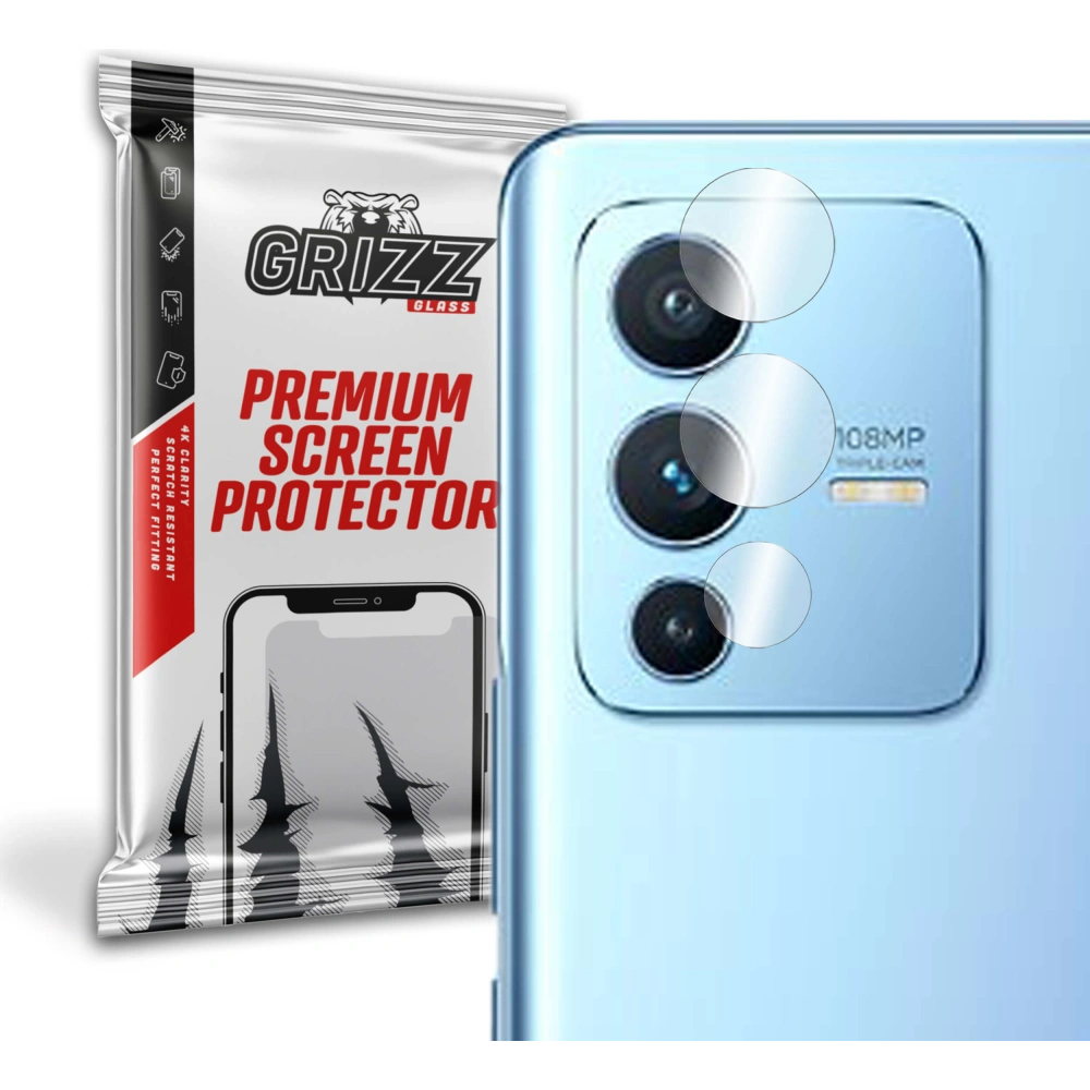 Wholesale GrizzGlass HybridGlass Camera Vivo S12 Pro - GRZ1482 - {ean13} - Hurt