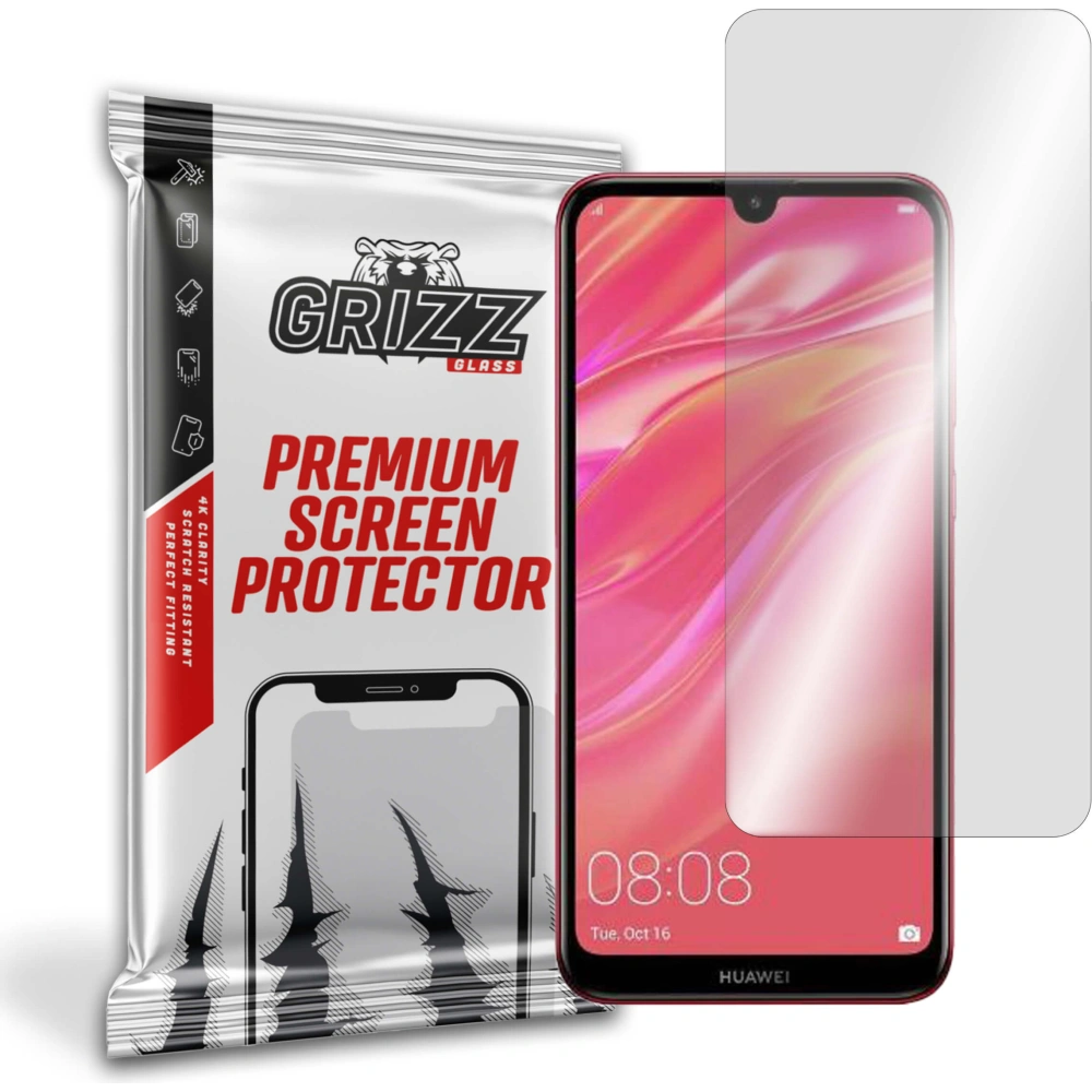 Hurtownia GSM - Sticlă hibridă GrizzGlass HybridGlass pentru Huawei Y7 2019 - GRZ1520 - {ean13} - Hurt