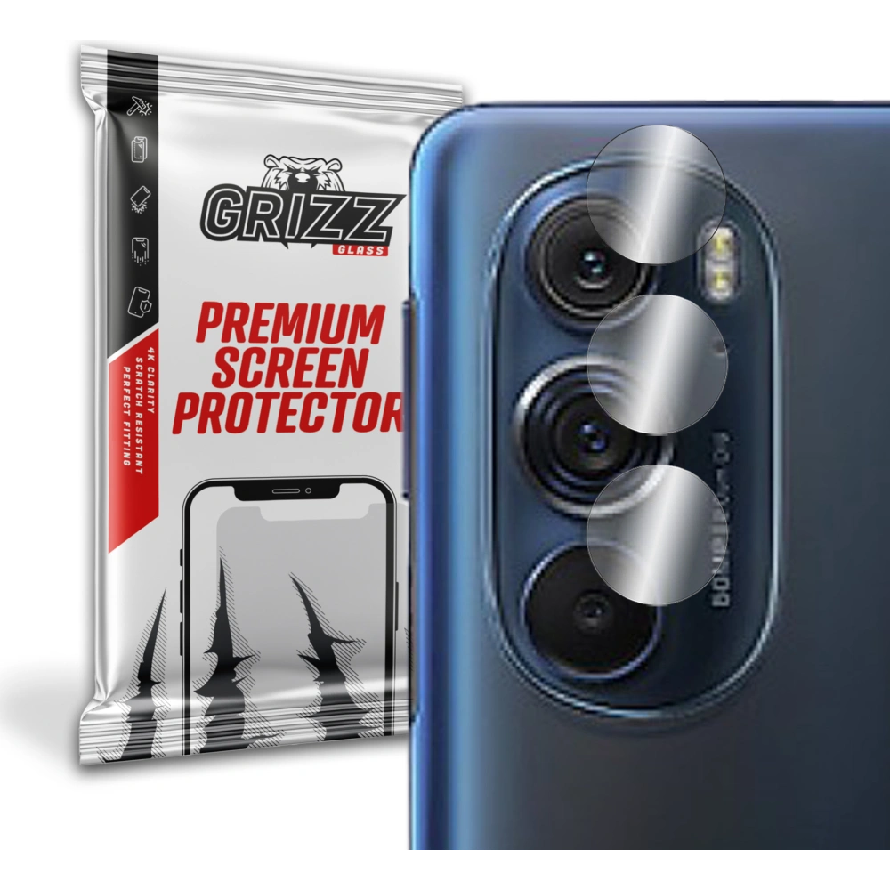 Hurtownia GSM - Sklo na aparát GrizzGlass HybridGlass Camera pro Moto Edge X30 - GRZ1527 - {ean13} - Hurt