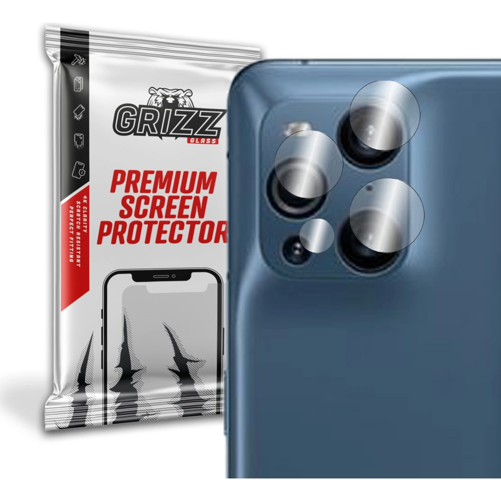 Hurtownia GSM - Sklo na aparát GrizzGlass HybridGlass Camera pro Oppo Find X3 Pro 5G - GRZ1571 - {ean13} - Hurt