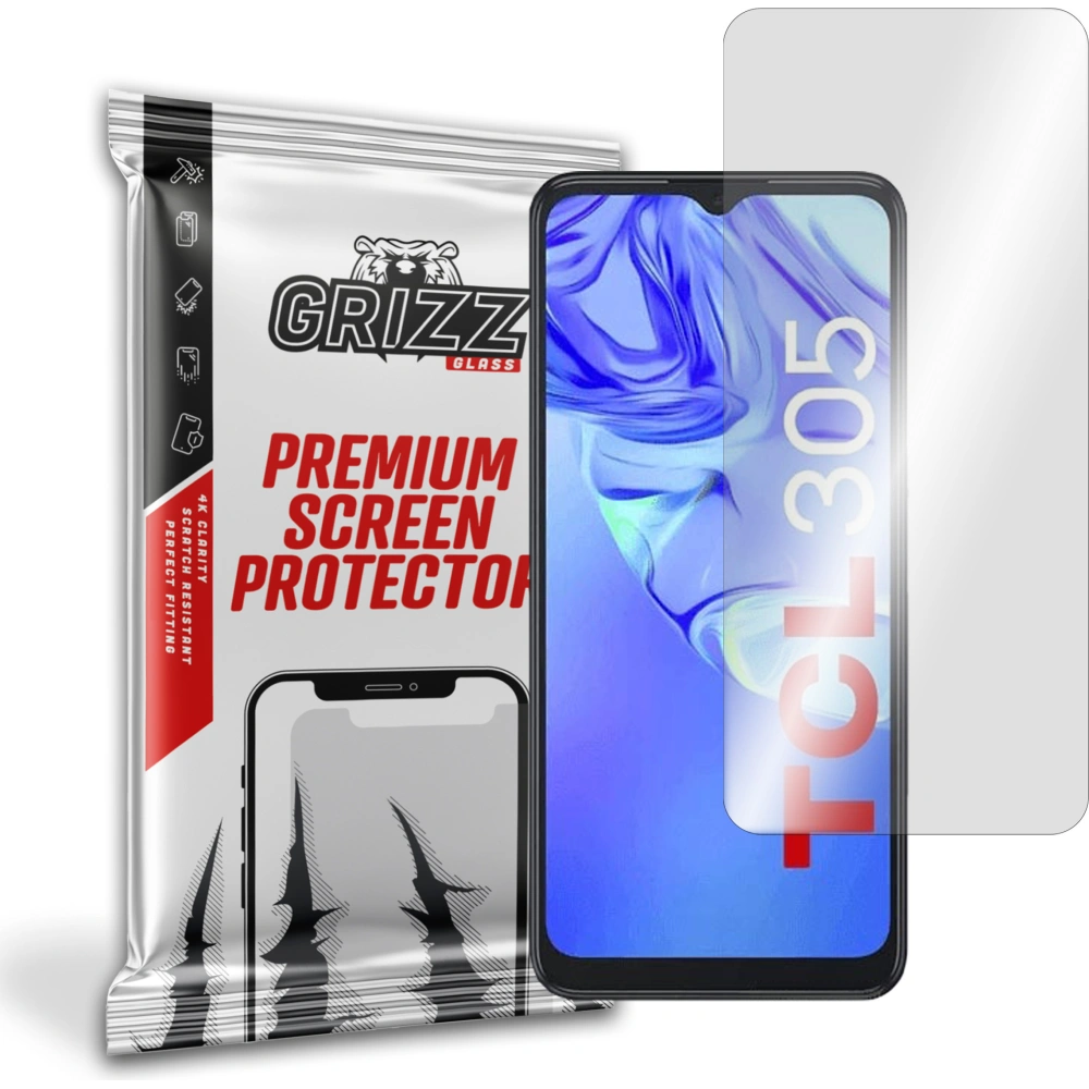 Hurtownia GSM - Szkło hybrydowe GrizzGlass HybridGlass do TCL 305 Dual Sim - GRZ1577 - {ean13} - Hurt