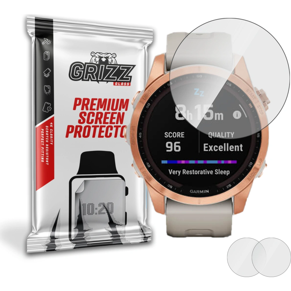 Hurtownia GSM - Szkło hybrydowe GrizzGlass HybridGlass do Garmin Fenix 7s - GRZ1585 - {ean13} - Hurt