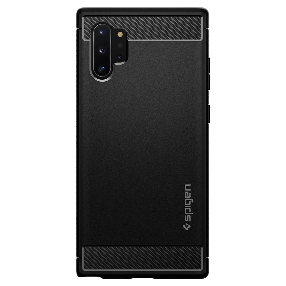 Hurtownia GSM - Etui Spigen Rugged Armor Samsung Galaxy Note 10+ Plus černé - SPN382BLK - {ean13} - Hurt
