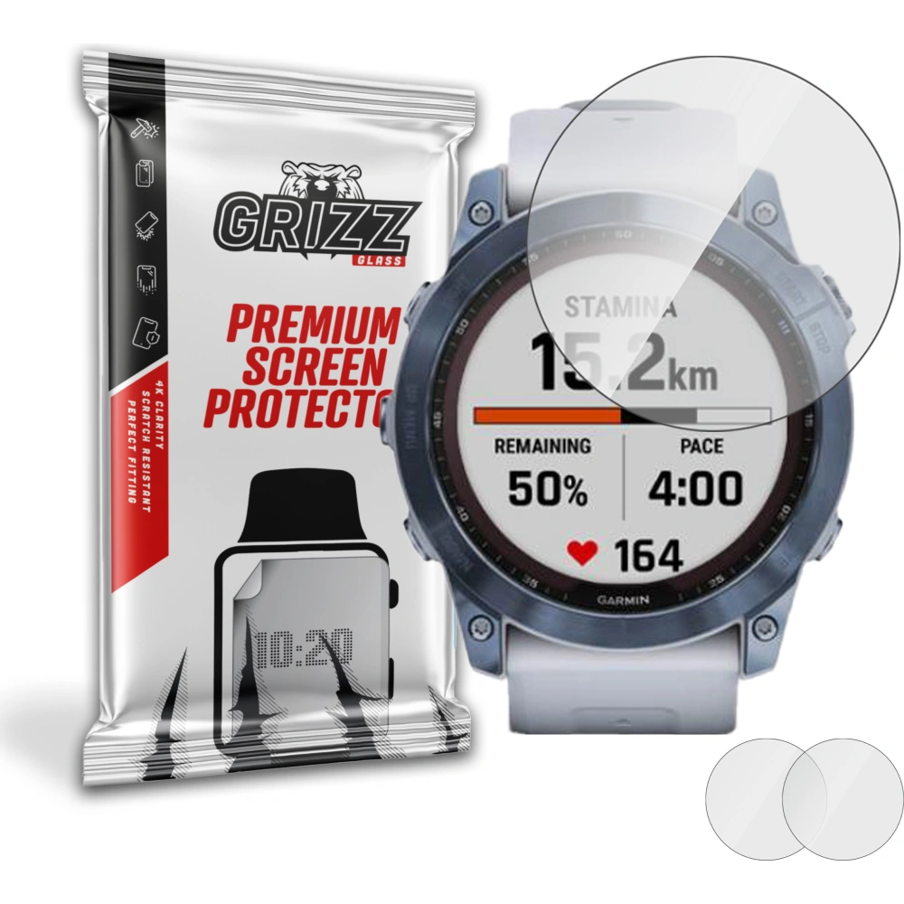 Hurtownia GSM - Hybidní sklo GrizzGlass HybridGlass pro Garmin Fenix 7X - GRZ1587 - {ean13} - Hurt