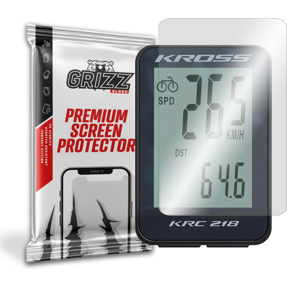 Hurtownia GSM - Szkło hybrydowe GrizzGlass HybridGlass do Kross KRC 218 - GRZ1600 - {ean13} - Hurt