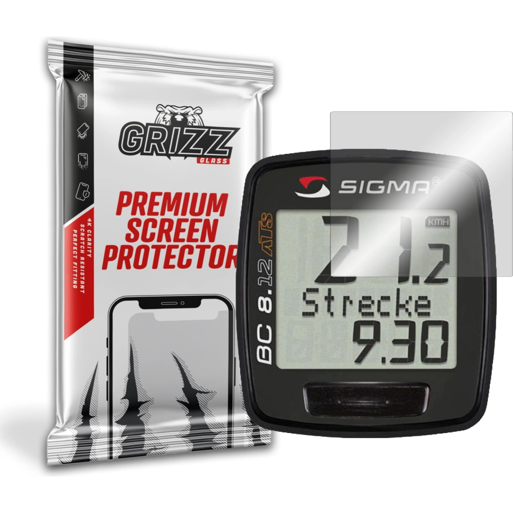 Hurtownia GSM - Skládací sklo GrizzGlass HybridGlass pro Sigma BC 8.12 ATS - GRZ1604 - {ean13} - Hurt
