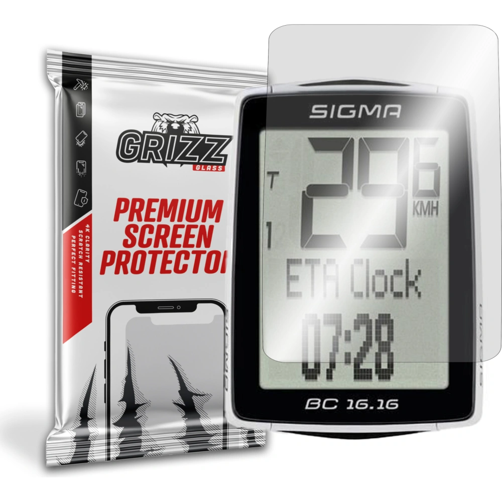 Hurtownia GSM - Szkło hybrydowe GrizzGlass HybridGlass do Sigma Sport BC 16.16 - GRZ1605 - {ean13} - Hurt