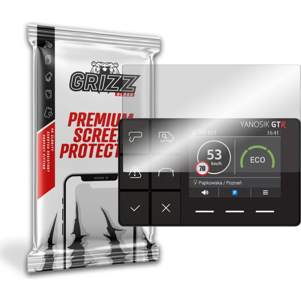 Hurtownia GSM - Hybidní sklo GrizzGlass HybridGlass pro Yanosik GTR - GRZ1607 - {ean13} - Hurt