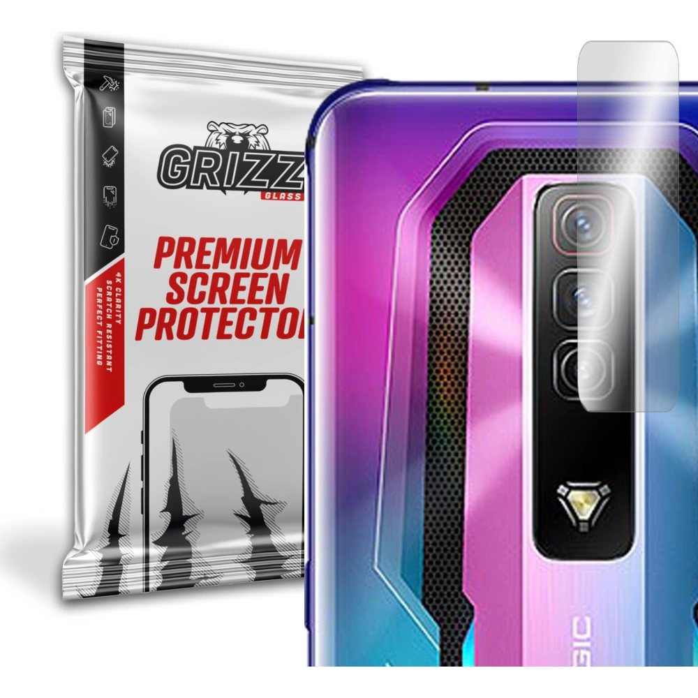 Wholesale GrizzGlass HybridGlass Camera ZTE Nubia Red Magic 7 - GRZ1637 - {ean13} - Hurt