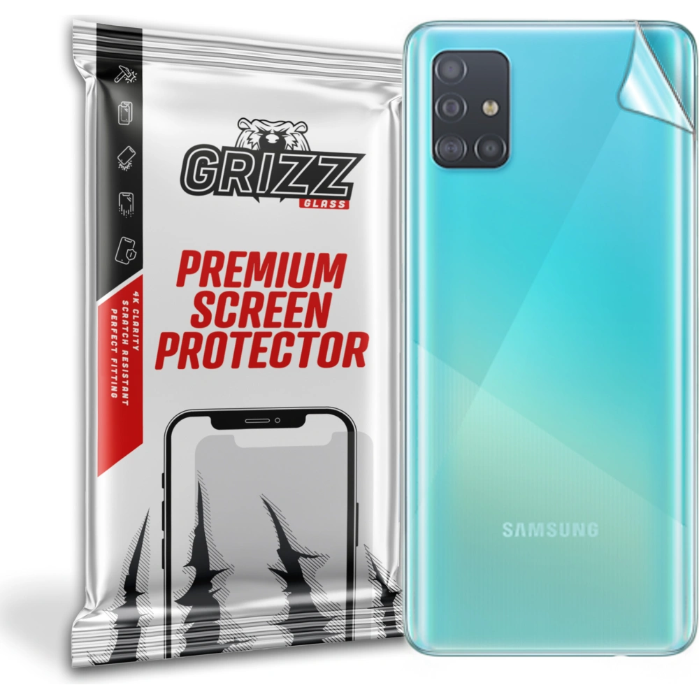 Hurtownia GSM - Folie GrizzGlass SatinSkin spate pentru Samsung Galaxy A51 - GRZ1686 - {ean13} - Hurt