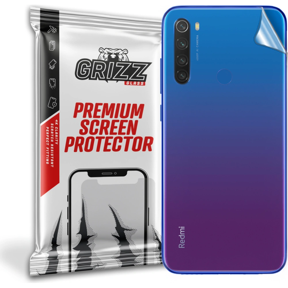 Hurtownia GSM - Folie GrizzGlass SatinSkin spate pentru Xiaomi Redmi Note 8T - GRZ1701 - {ean13} - Hurt