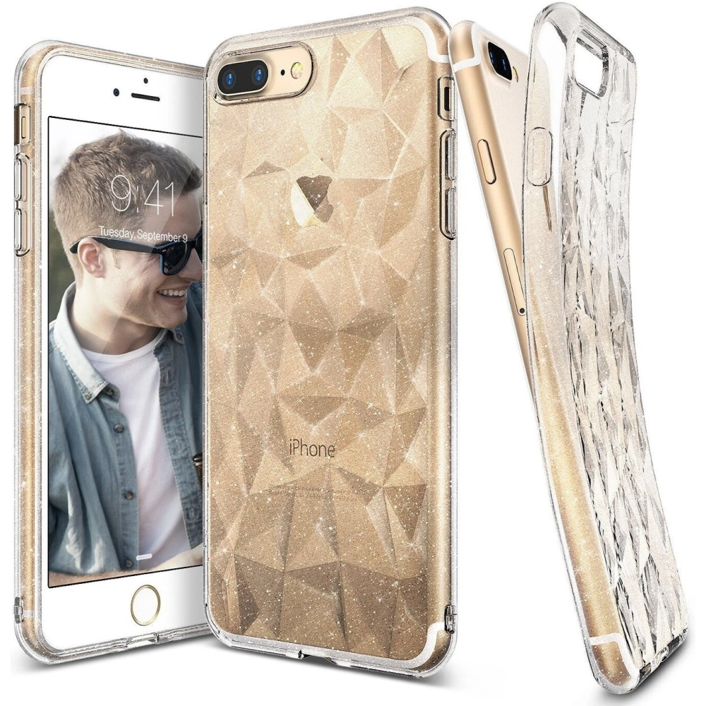 Hurtownia GSM - Etui Ringke Air Prism Glitter iPhone 8 Plus/7 Plus Clear - RGK447CL - {ean13} - Hurt