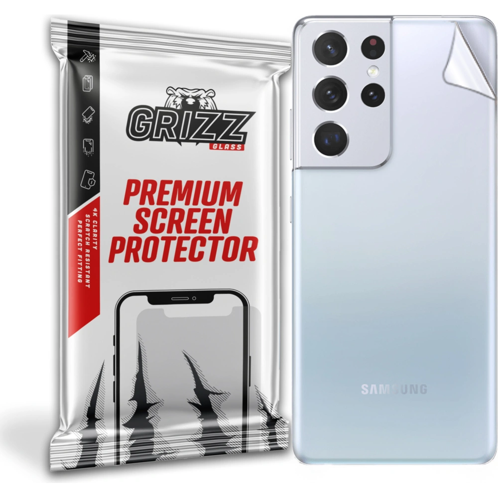 Hurtownia GSM - Fólie na zadní stranu GrizzGlass SatinSkin pro Samsung Galaxy S21 Ultra - GRZ1735 - {ean13} - Hurt