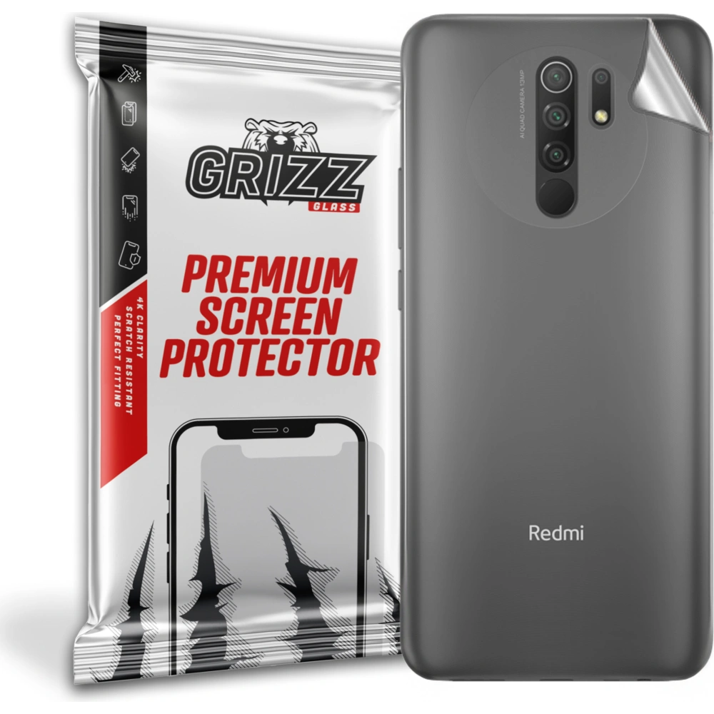 Hurtownia GSM - Fólie na zadní stranu GrizzGlass SatinSkin pro Xiaomi Redmi 9 - GRZ1742 - {ean13} - Hurt