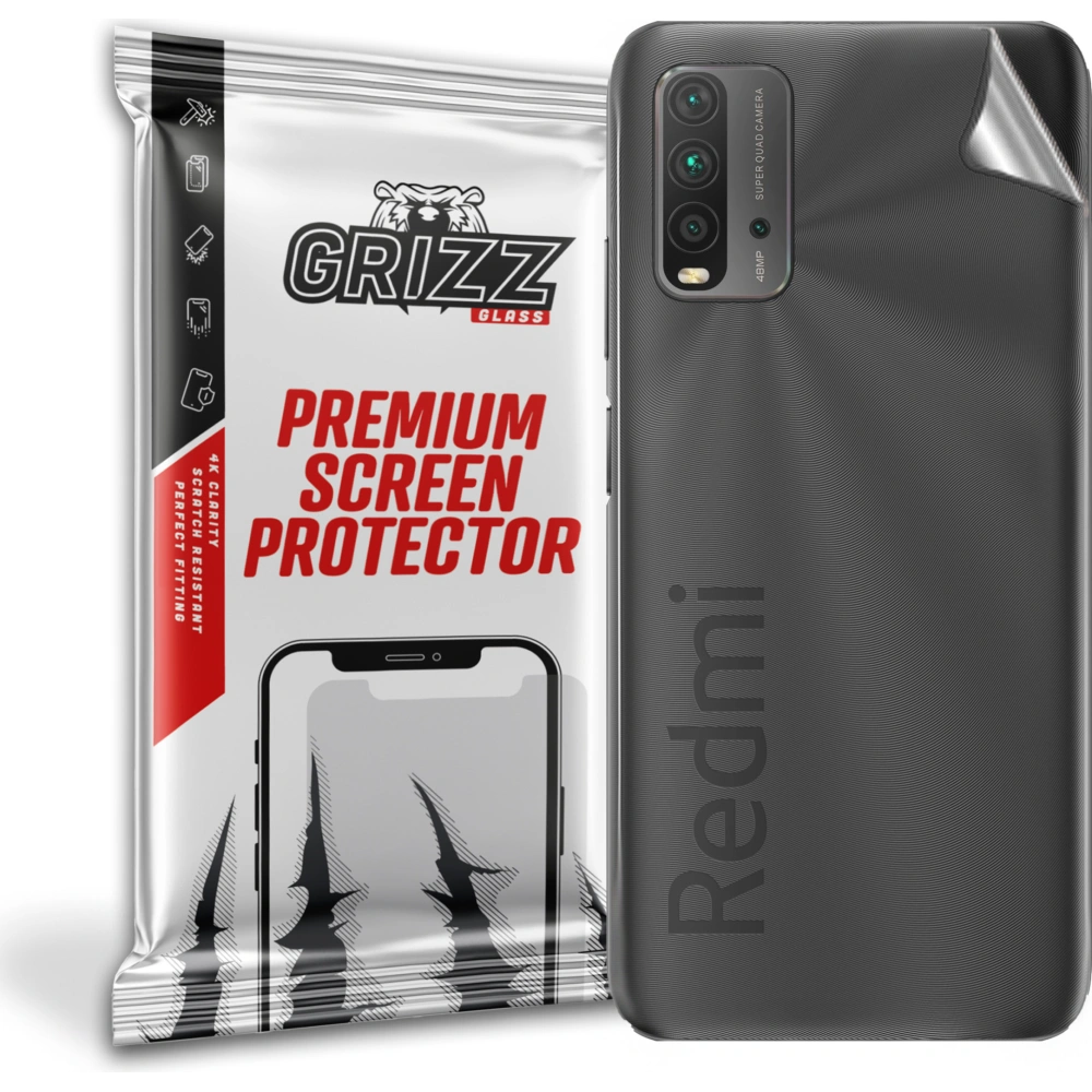 Hurtownia GSM - Fólie na zadní stranu GrizzGlass SatinSkin pro Xiaomi Redmi 9T - GRZ1745 - {ean13} - Hurt