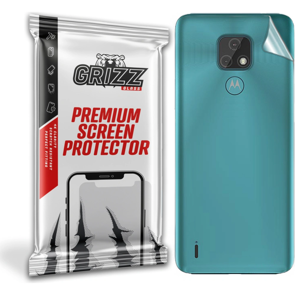 Hurtownia GSM - Folie GrizzGlass SatinSkin spate pentru Motorola Moto E7 - GRZ1773 - {ean13} - Hurt