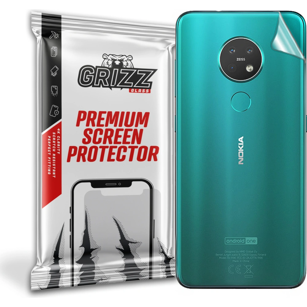 Hurtownia GSM - Folie GrizzGlass SatinSkin spate pentru Nokia 7.2 - GRZ1796 - {ean13} - Hurt