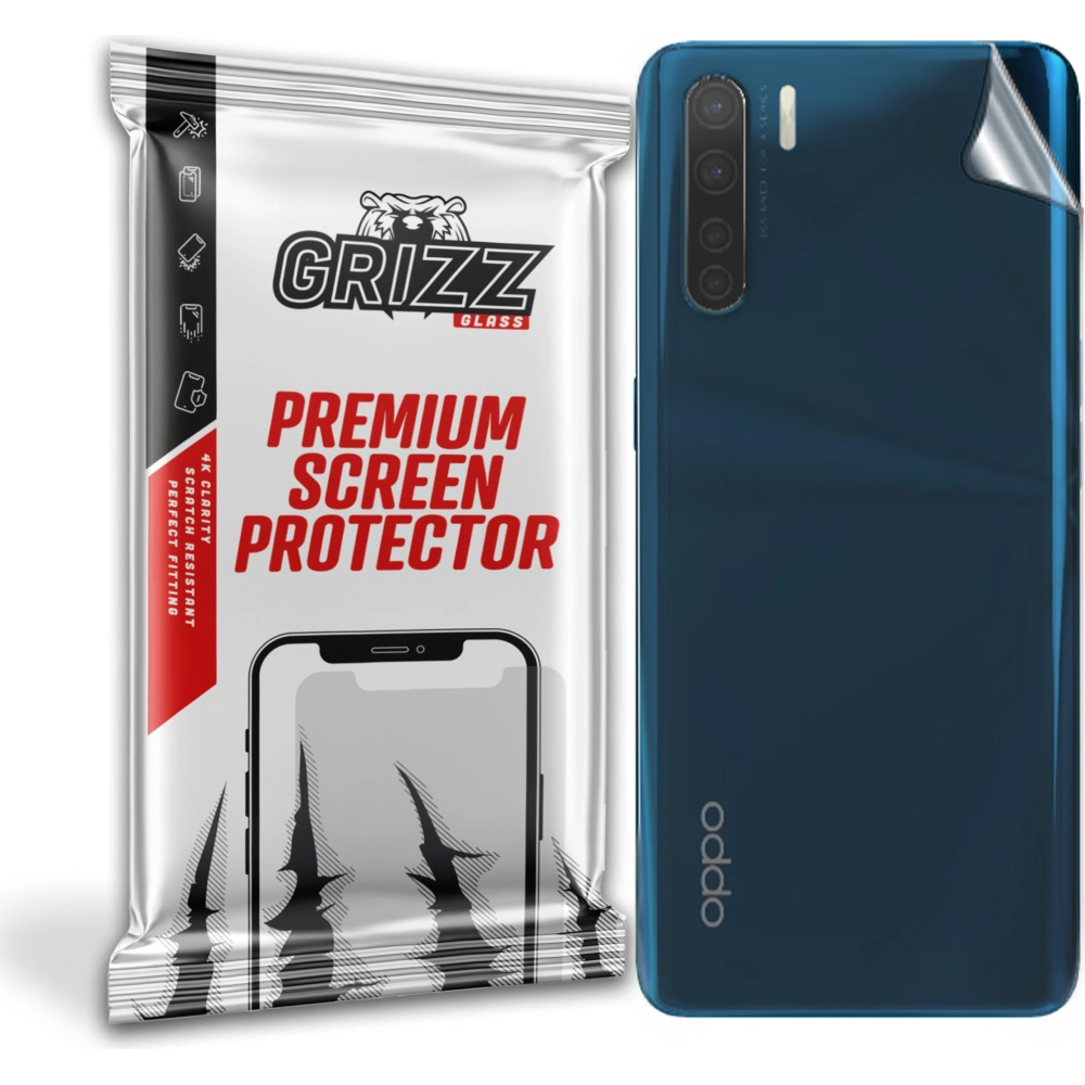 Fólie na zadní stranu GrizzGlass SatinSkin pro Oppo A91