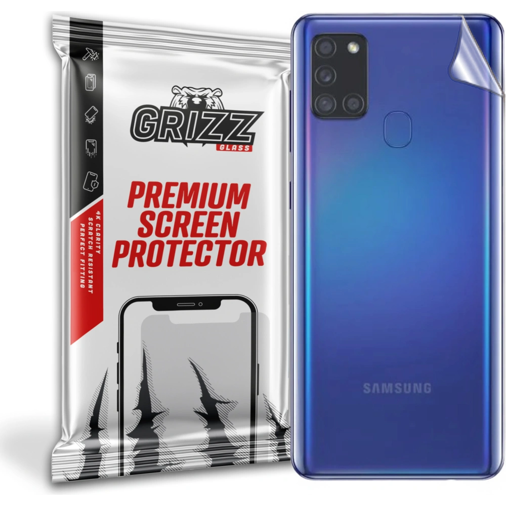 Hurtownia GSM - Fólie na zadní stranu GrizzGlass UltraSkin pro Samsung Galaxy A21s - GRZ1915 - {ean13} - Hurt
