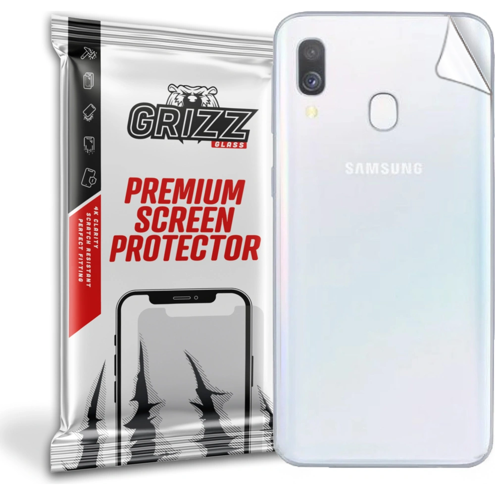 Hurtownia GSM - Folie GrizzGlass SatinSkin spate pentru Samsung Galaxy A40 - GRZ1921 - {ean13} - Hurt
