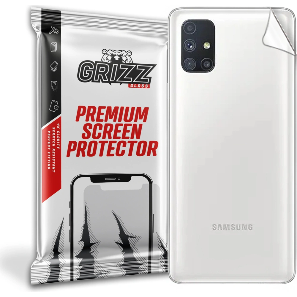 Hurtownia GSM - Folie GrizzGlass SatinSkin spate pentru Samsung Galaxy M51 - GRZ1932 - {ean13} - Hurt