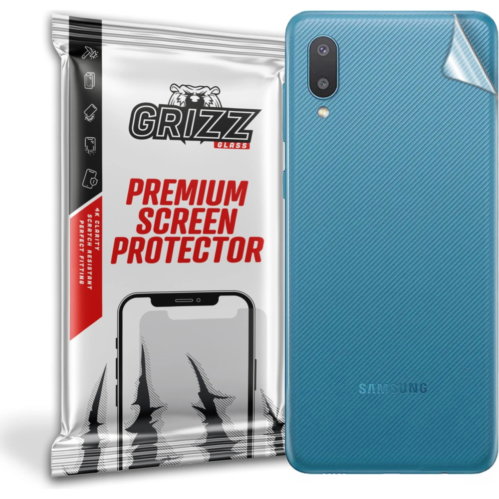 Hurtownia GSM - Folie GrizzGlass SatinSkin spate pentru Samsung Galaxy M02 - GRZ1957 - {ean13} - Hurt