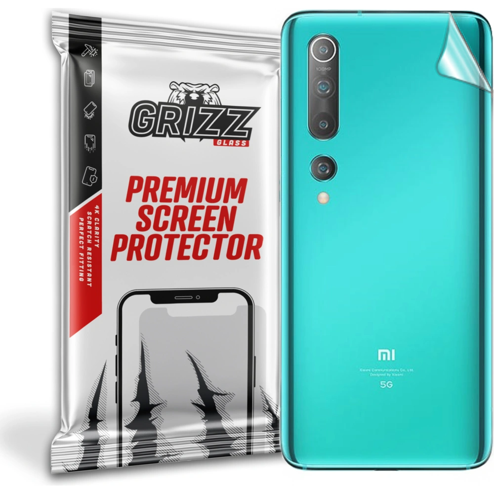 Hurtownia GSM - Folie na zadní stranu GrizzGlass UltraSkin pro Xiaomi Mi 10 5G - GRZ1959 - {ean13} - Hurt