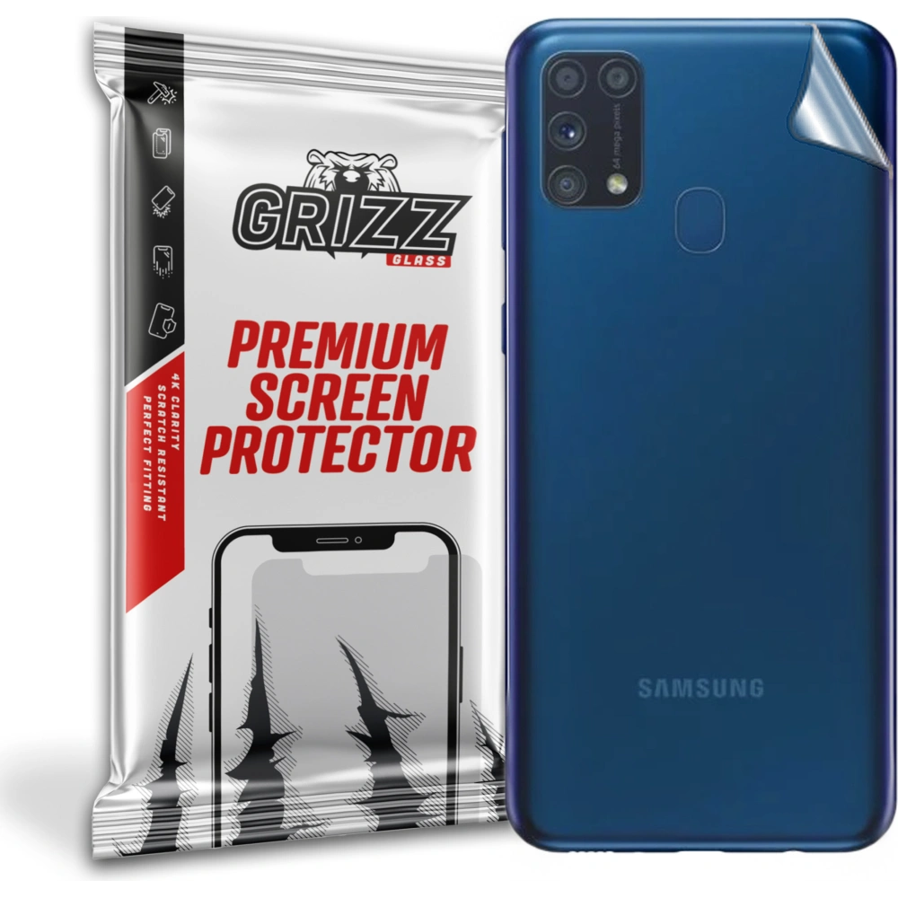 Hurtownia GSM - Folie GrizzGlass SatinSkin spate pentru Samsung Galaxy M31 - GRZ1964 - {ean13} - Hurt