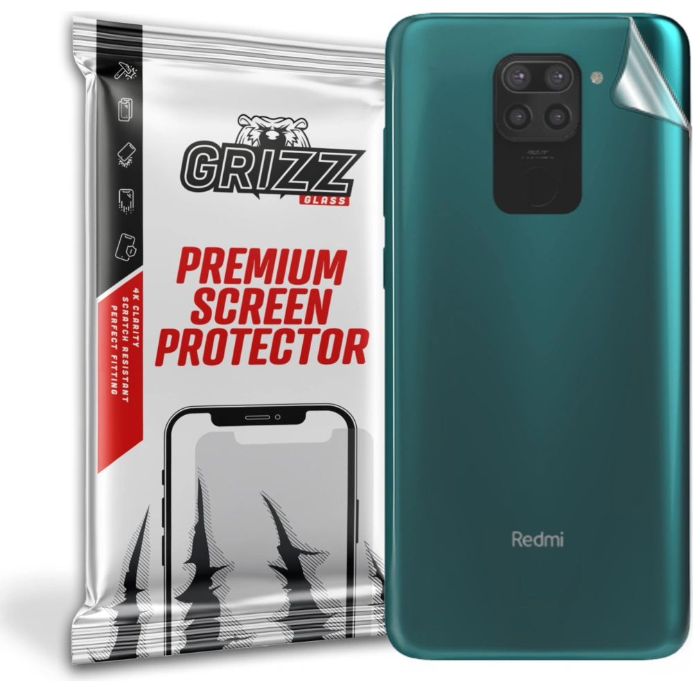 Hurtownia GSM - Folie GrizzGlass SatinSkin spate pentru Xiaomi Redmi Note 9 - GRZ1973 - {ean13} - Hurt