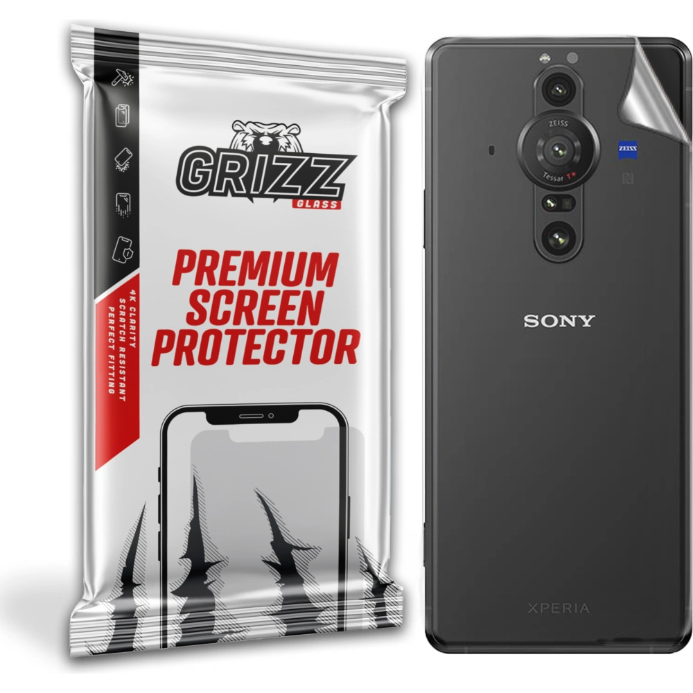 Folie GrizzGlass SatinSkin spate pentru Sony Xperia Pro-I