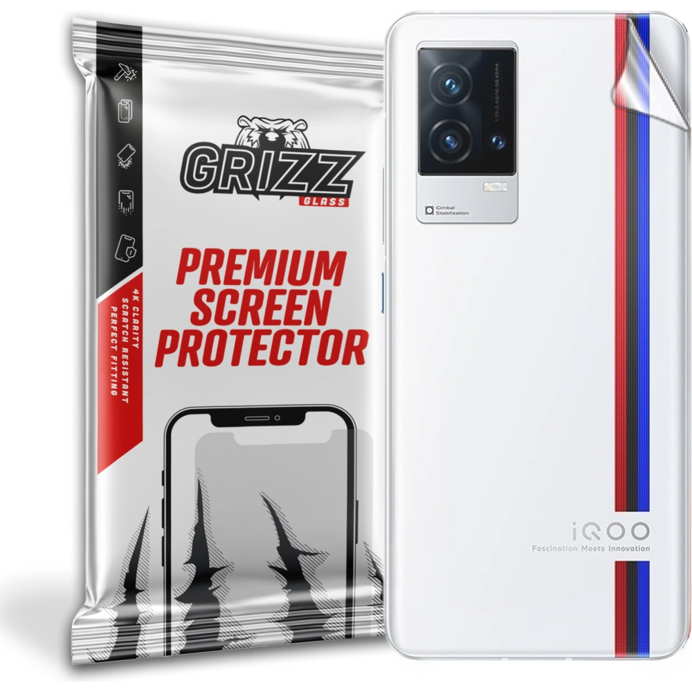 Hurtownia GSM - Folie na zadní stranu GrizzGlass SatinSkin pro Vivo iQOO 8 5G - GRZ1982 - {ean13} - Hurt