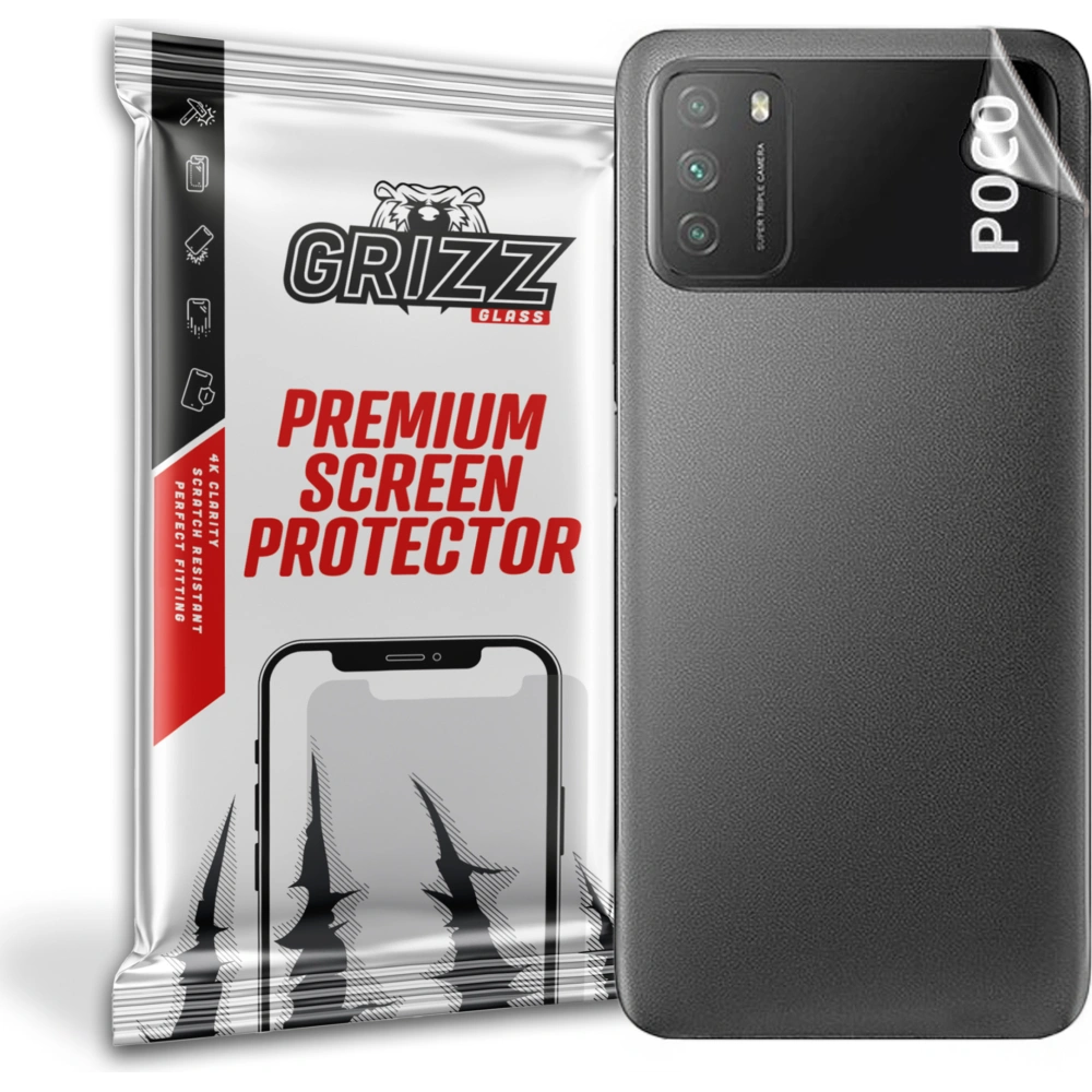 Hurtownia GSM - Folie GrizzGlass SatinSkin spate pentru Xiaomi POCO M3 - GRZ2027 - {ean13} - Hurt
