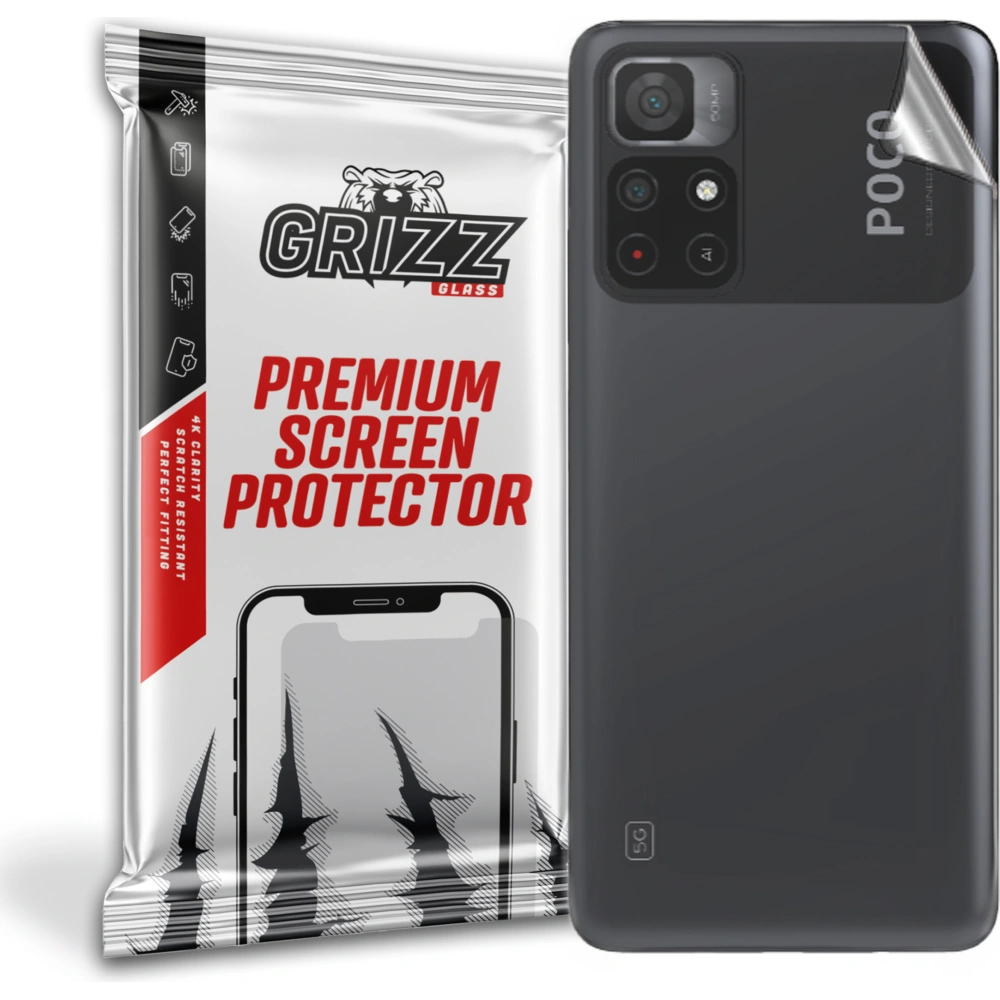 Hurtownia GSM - Folie na zadní část GrizzGlass SatinSkin pro Xiaomi POCO M4 Pro 5G - GRZ2028 - {ean13} - Hurt